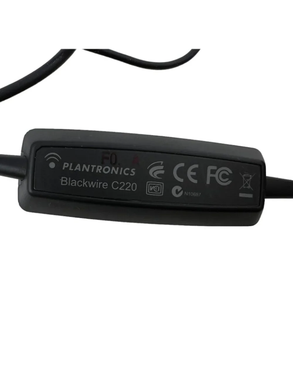 Plantronics Audio 630M Binaural Black Headband USB Computer Headset C220-M New